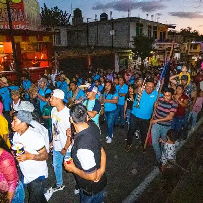 2022 - Entrega de Banderas de la Comparsa Azteca.